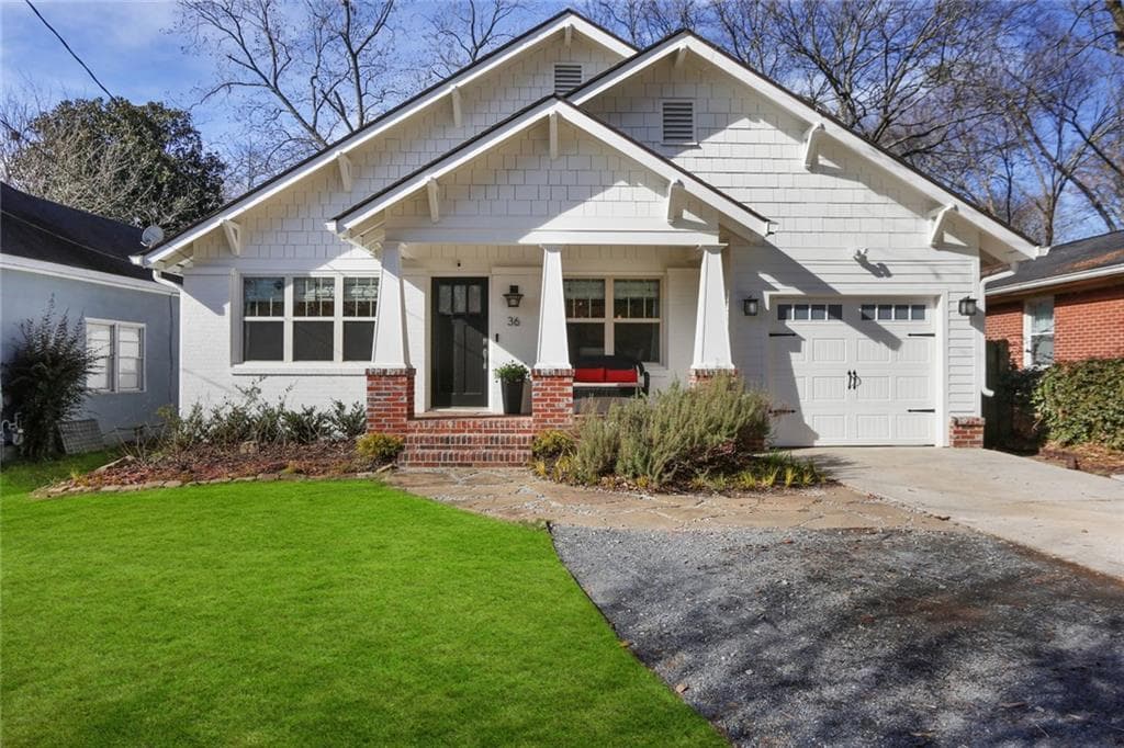 4 bedroom, 2 bathroom, 1,548 sq ft single family residence sold at 36 Leslie Street, Atlanta, GA 30307