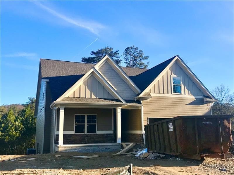 3 bedroom, 3 bathroom single family residence sold at 314 Feather Perch, Waleska, GA 30183