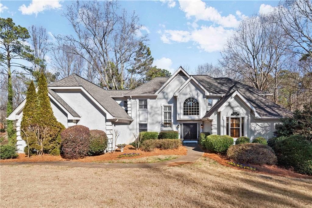 5 bedroom, 4 bathroom, 5,300 sq ft single family residence sold at 595 Terrace Oaks Drive, Roswell, GA 30075