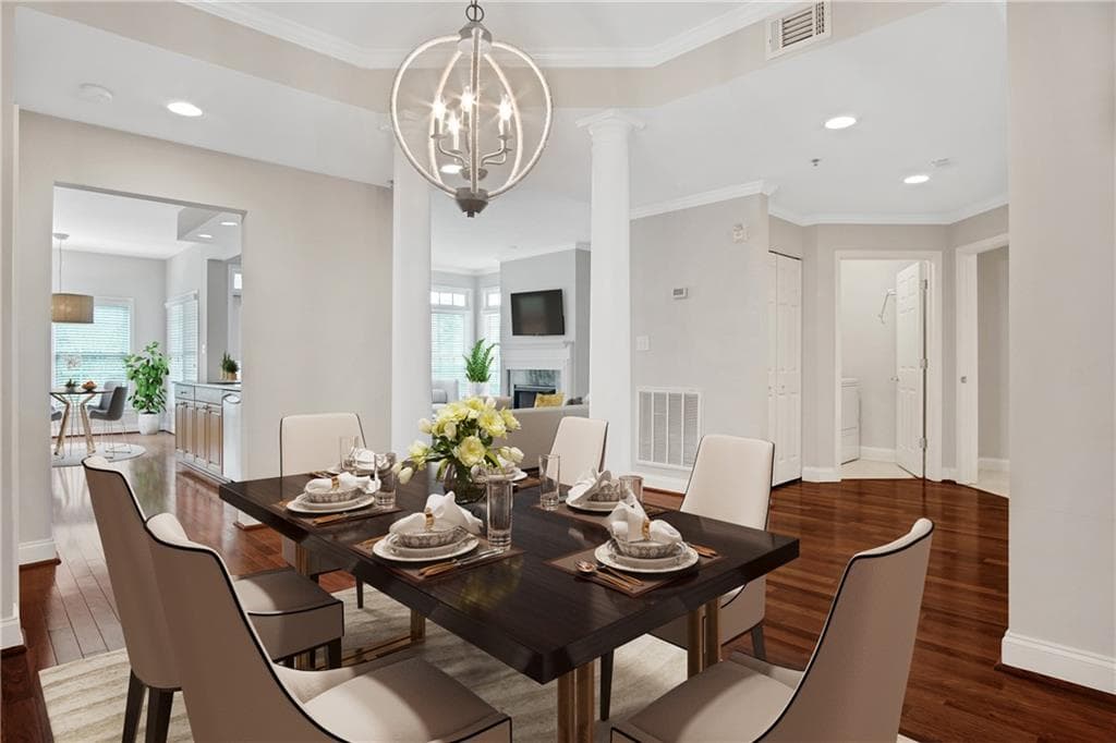 2 bedroom, 3 bathroom, 1,535 sq ft condominium sold at 50 Biscayne Drive 3115, Atlanta, GA 30309