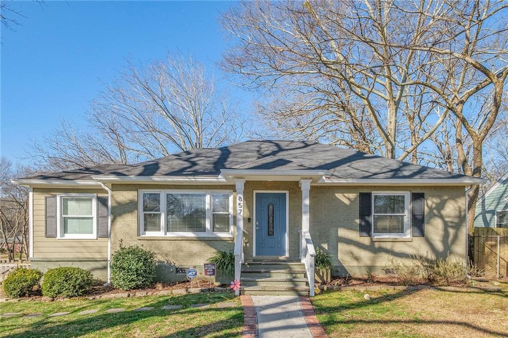 3 bedroom, 2 bathroom, 1,260 sq ft single family residence sold at 857 Clifton Road, Atlanta, GA 30316