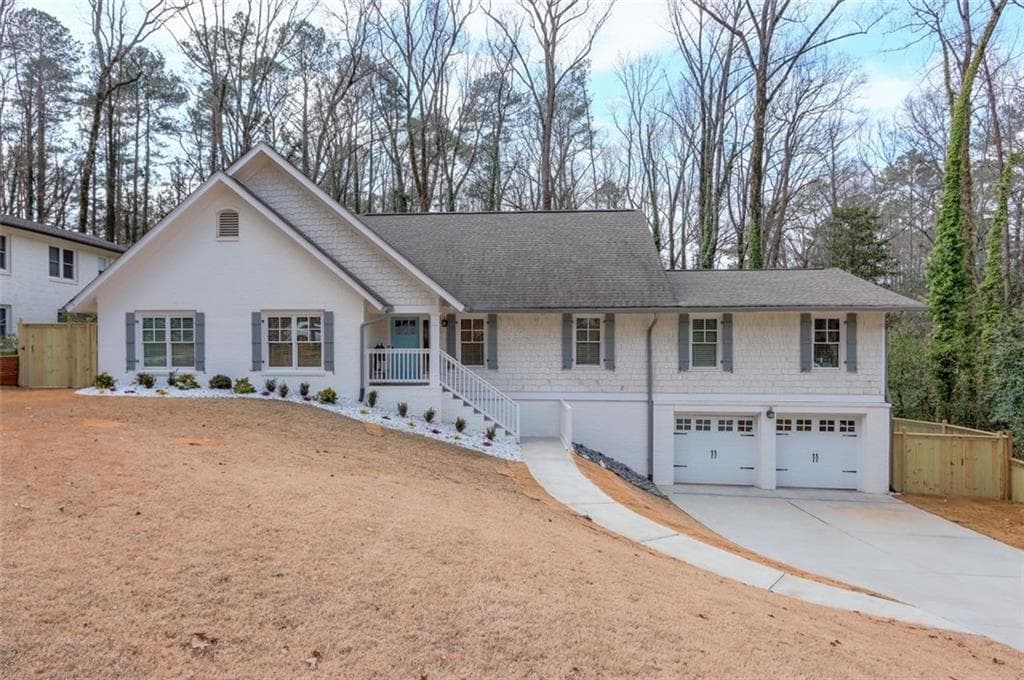 5 bedroom, 4 bathroom, 3,610 sq ft single family residence sold at 5730 Pine Brook Road, Atlanta, GA 30328
