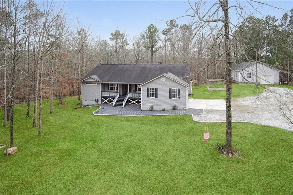 4 bedroom, 2 bathroom, 2,612 sq ft single family residence sold at 2502 Flat Shoals Road, Conyers, GA 30094