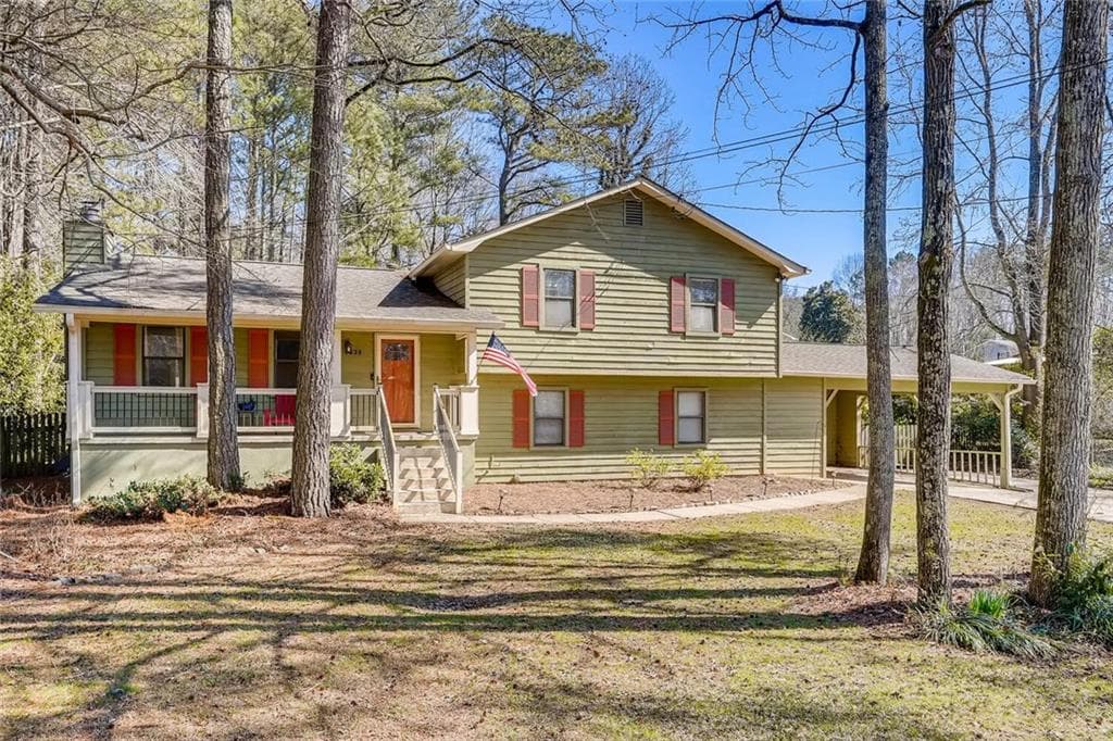 3 bedroom, 2 bathroom, 1,628 sq ft single family residence sold at 3328 Mill Stream Lane, Marietta, GA 30060