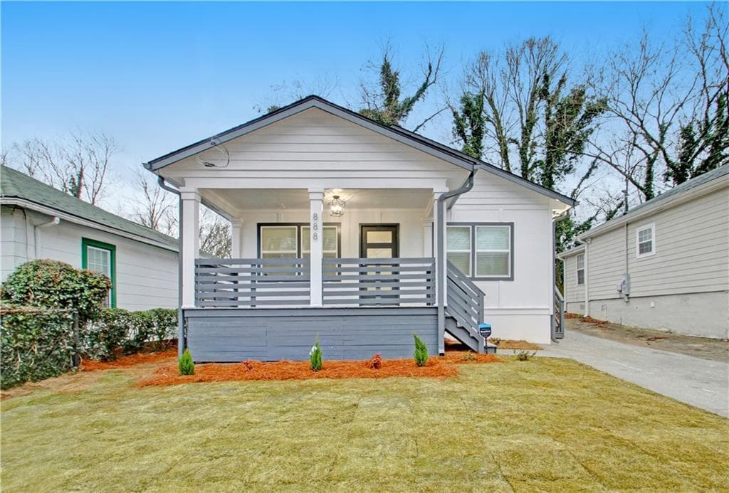 3 bedroom, 2 bathroom, 1,300 sq ft single family residence sold at 888 Spencer Street, Atlanta, GA 30314