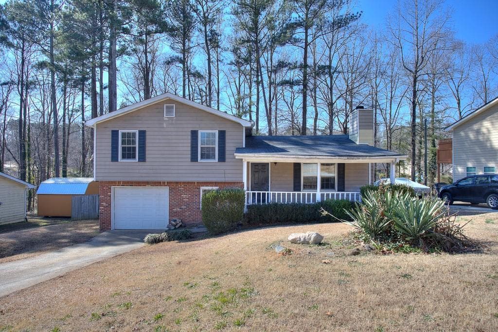 4 bedroom, 2 bathroom, 1,768 sq ft single family residence sold at 1496 Cherry Hill Road, Conyers, GA 30094