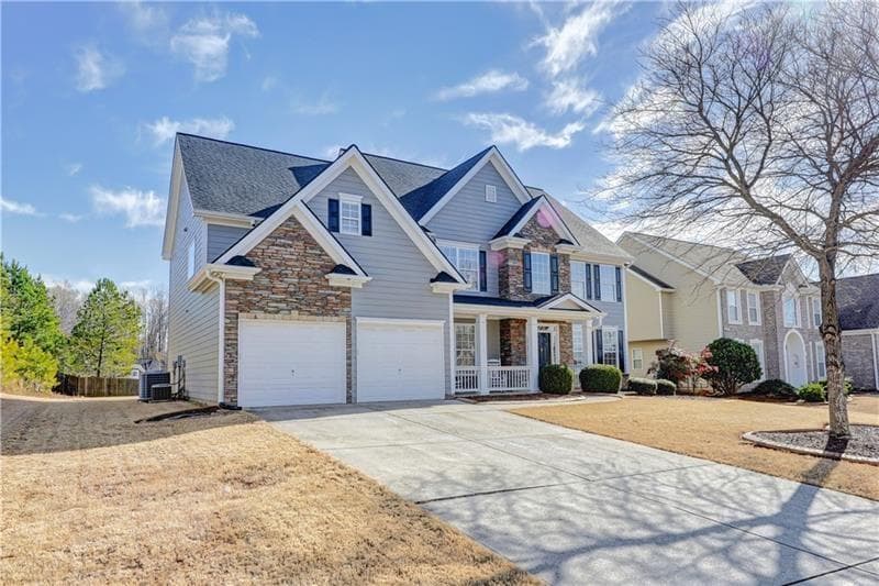 5 bedroom, 4 bathroom, 3,132 sq ft single family residence sold at 303 Lady Slipper Lane, Woodstock, GA 30188