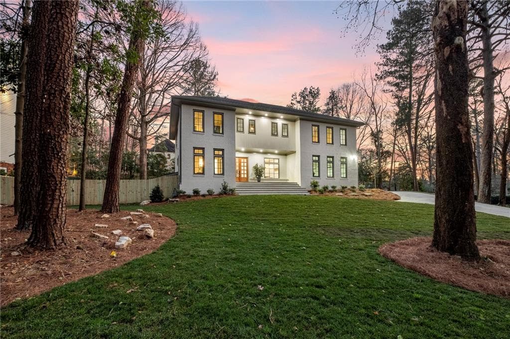 5 bedroom, 6 bathroom, 5,095 sq ft single family residence sold at 1580 W Wesley Road, Atlanta, GA 30327