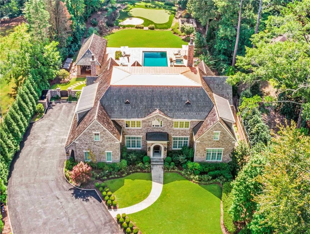 6 bedroom, 8 bathroom, 7,939 sq ft single family residence sold at 1754 Mount Paran Road, Atlanta, GA 30327