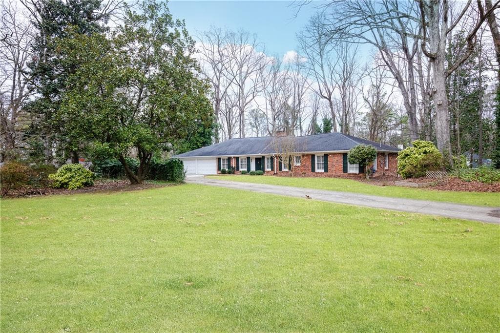 5 bedroom, 4 bathroom, 4,436 sq ft single family residence sold at 1025 Coronado Drive, Atlanta, GA 30327