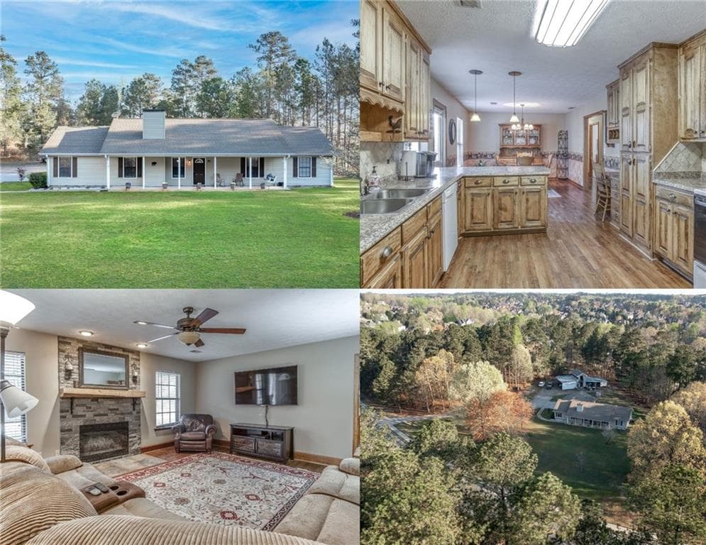 4 bedroom, 2 bathroom, 2,202 sq ft single family residence sold at 3673 Hog Mountain Road, Dacula, GA 30019