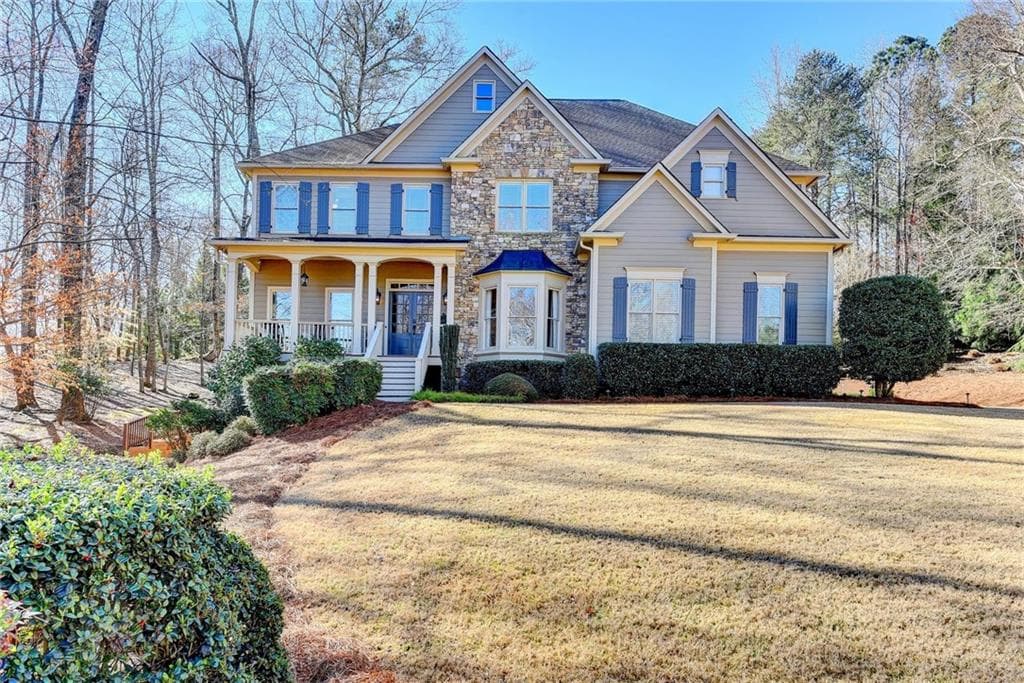 6 bedroom, 4 bathroom, 6,174 sq ft single family residence sold at 4960 Bowman Park Point, Cumming, GA 30041