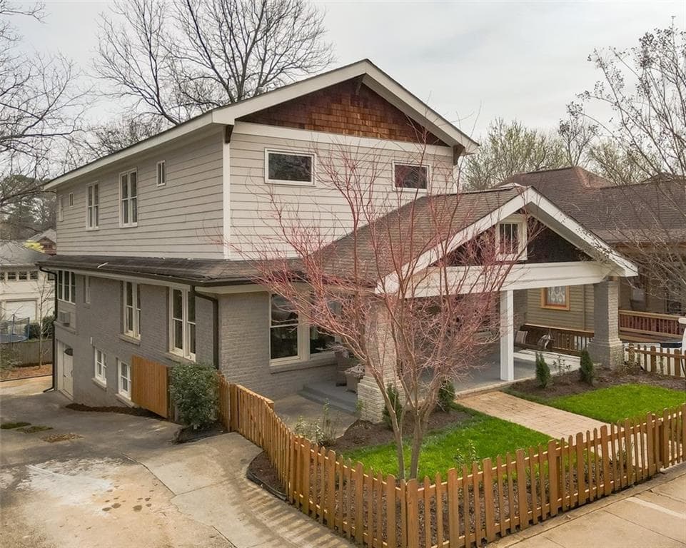 5 bedroom, 4 bathroom, 3,937 sq ft single family residence sold at 144 Mead Road, Decatur, GA 30030