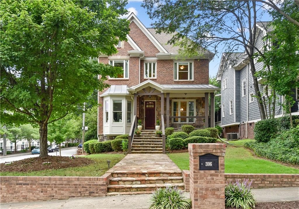 5 bedroom, 5 bathroom, 4,279 sq ft single family residence sold at 306 Peachtree Avenue, Atlanta, GA 30305