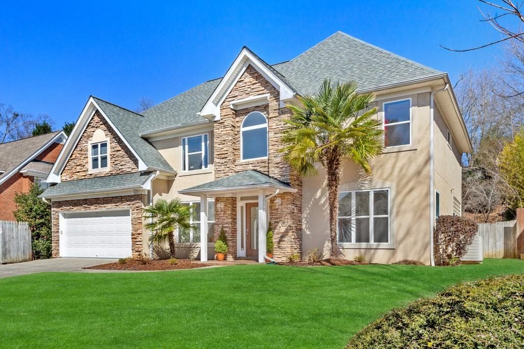 5 bedroom, 3 bathroom, 3,045 sq ft single family residence sold at 1313 Brookhaven Garden Lane, Brookhaven, GA 30319