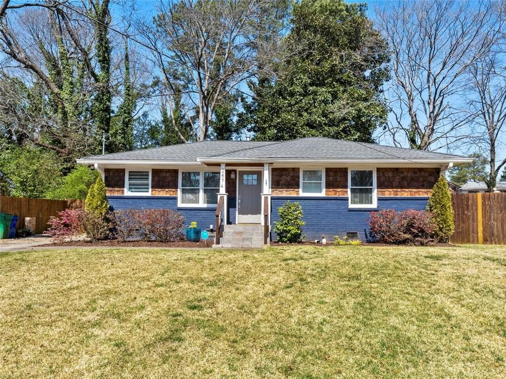 3 bedroom, 2 bathroom, 1,275 sq ft single family residence sold at 2874 Catalina Drive, Decatur, GA 30032