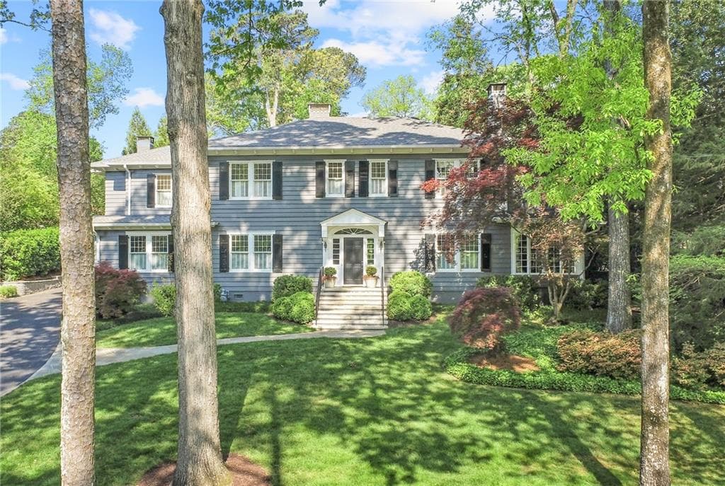 5 bedroom, 6 bathroom, 5,919 sq ft single family residence sold at 3844 Club Drive, Atlanta, GA 30319