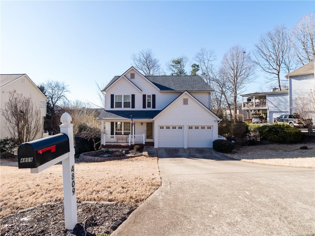 4 bedroom, 3 bathroom, 2,682 sq ft single family residence sold at 4809 Old Field Drive, Kennesaw, GA 30144