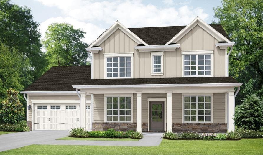4 bedroom, 3 bathroom single family residence sold at 1757 Morgan Lane, Conyers, GA 30012
