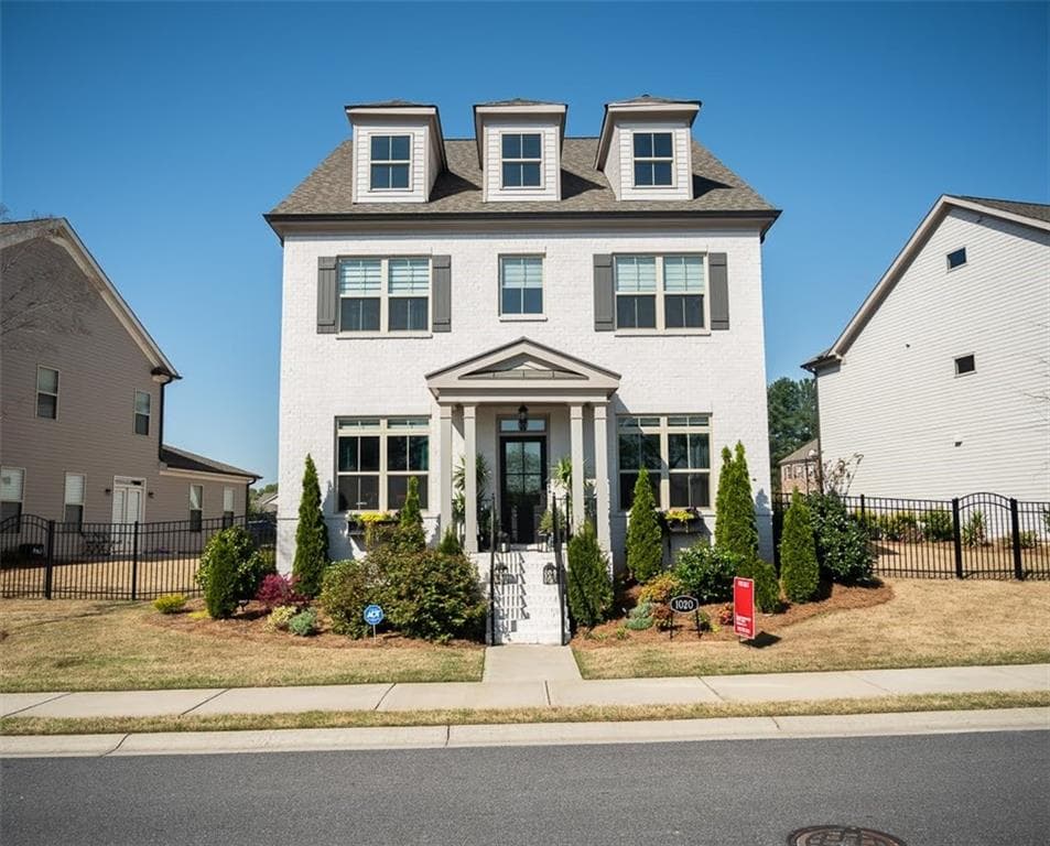 5 bedroom, 5 bathroom, 3,180 sq ft single family residence sold at 1020 Central Park Overlook, Alpharetta, GA 30004