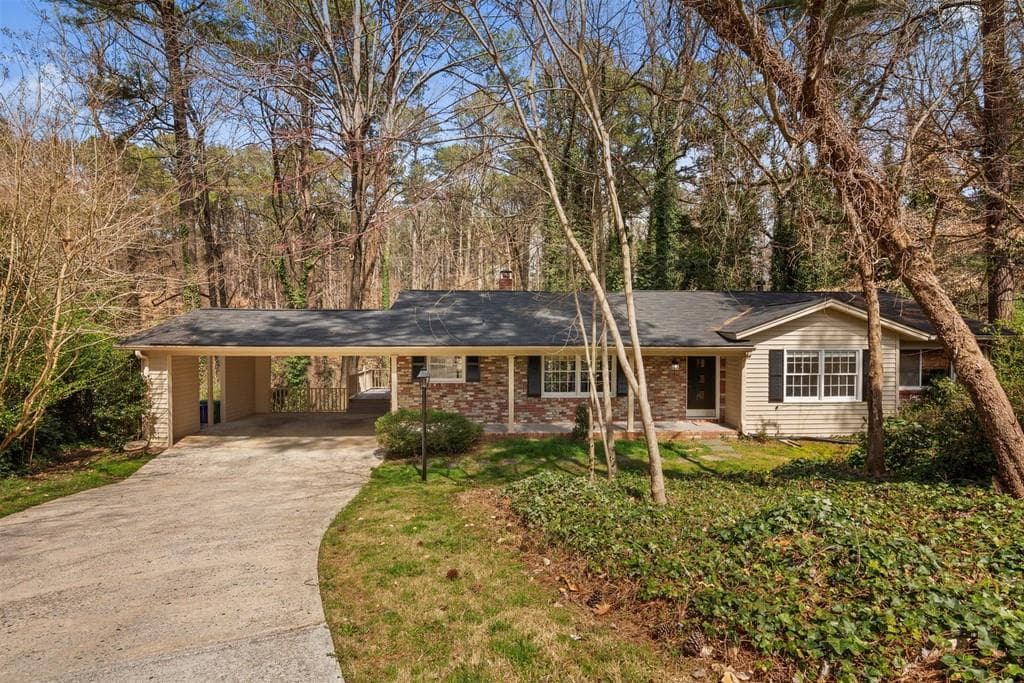 4 bedroom, 3 bathroom, 2,602 sq ft single family residence sold at 2200 Thorncliff Drive, Atlanta, GA 30345