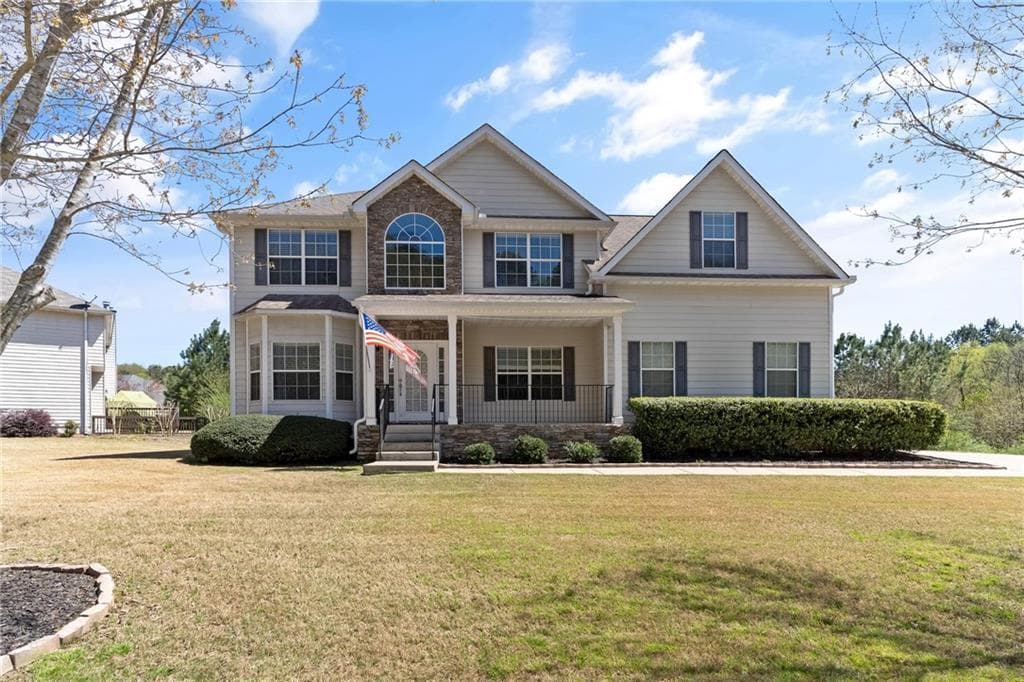5 bedroom, 3 bathroom, 3,483 sq ft single family residence sold at 319 Farmbrook Pass, Canton, GA 30115