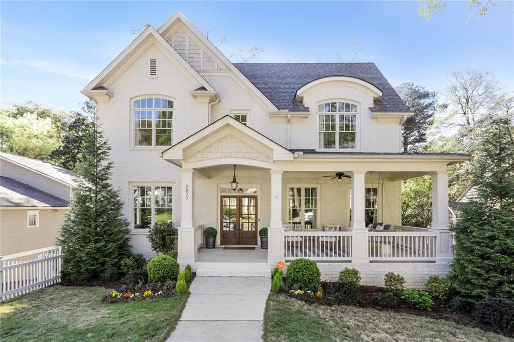 5 bedroom, 6 bathroom single family residence sold at 2877 Elliott Circle, Atlanta, GA 30305