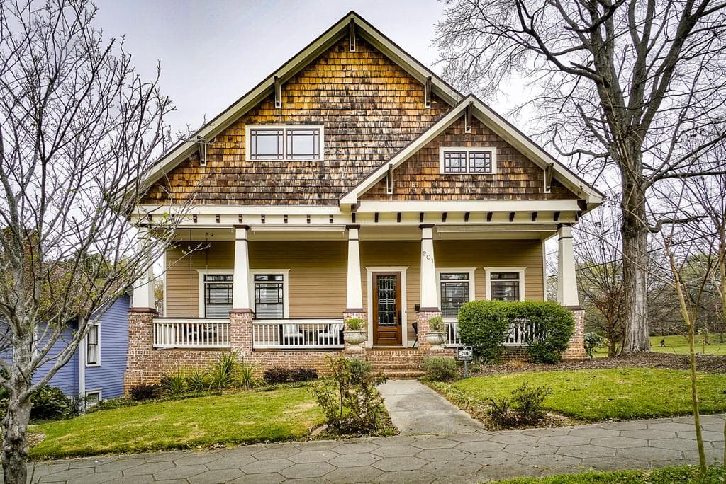 5 bedroom, 4 bathroom, 3,833 sq ft single family residence sold at 201 Hurt Street, Atlanta, GA 30307