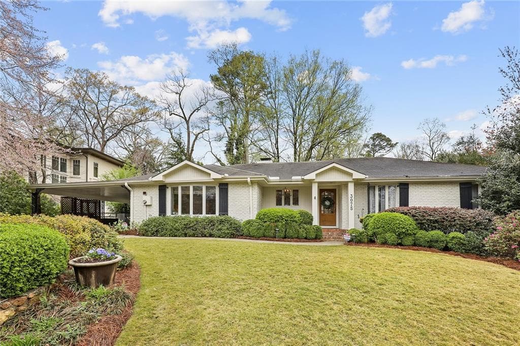 4 bedroom, 3 bathroom, 2,068 sq ft single family residence sold at 3075 W Roxboro Road, Atlanta, GA 30324