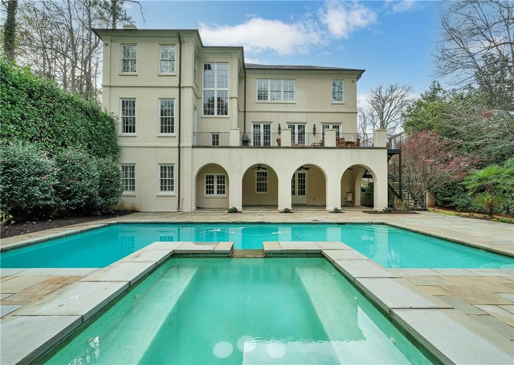 6 bedroom, 8 bathroom, 7,095 sq ft single family residence sold at 3147 Habersham Road, Atlanta, GA 30305