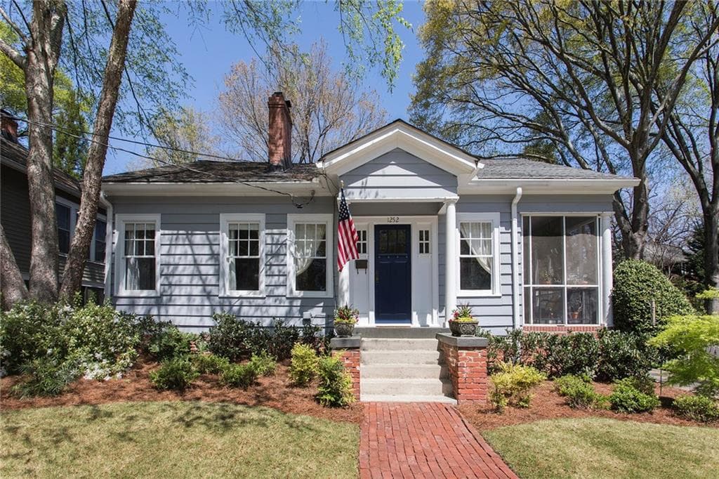 3 bedroom, 2 bathroom, 1,584 sq ft single family residence sold at 1252 Mansfield Avenue, Atlanta, GA 30307