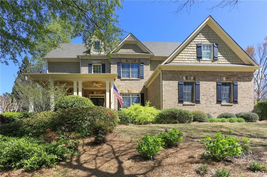 6 bedroom, 6 bathroom, 6,297 sq ft single family residence sold at 12295 Pearson Court, Alpharetta, GA 30004