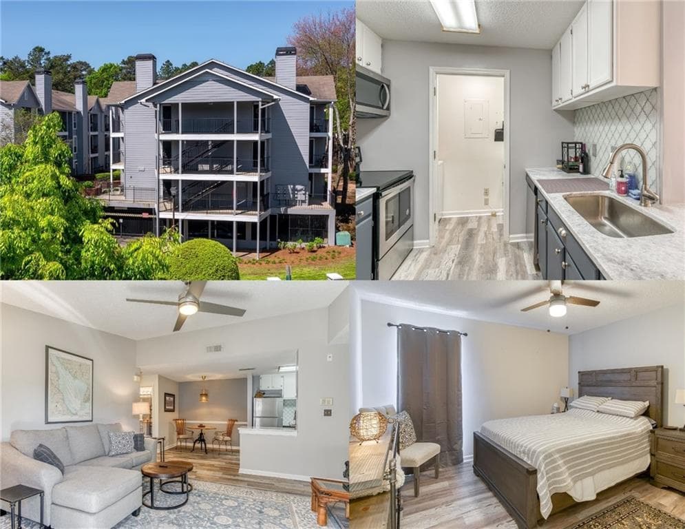 1 bedroom, 1 bathroom, 711 sq ft condominium sold at 329 Granville Court, Atlanta, GA 30328