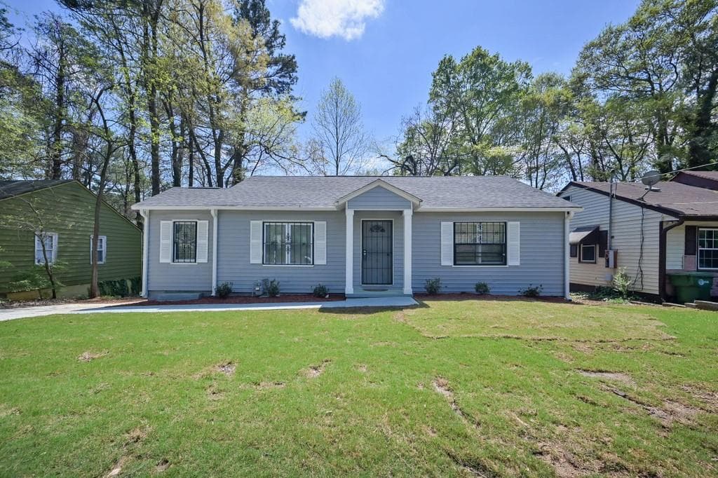 3 bedroom, 2 bathroom, 1,560 sq ft single family residence sold at 1356 Lanvale Drive, Atlanta, GA 30310
