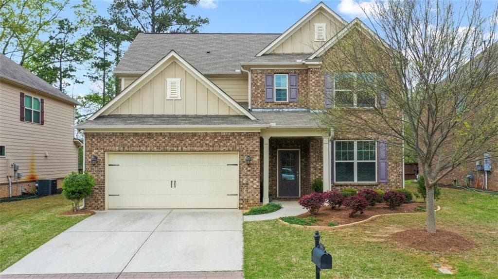 4 bedroom, 3 bathroom, 2,624 sq ft single family residence sold at 1614 Chelsea Falls Lane, Suwanee, GA 30024