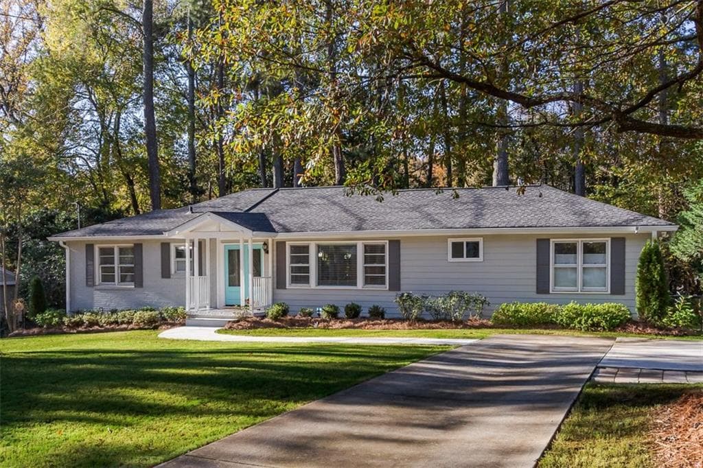 3 bedroom, 2 bathroom, 1,560 sq ft single family residence sold at 1209 PINE RIDGE Road, Atlanta, GA 30324
