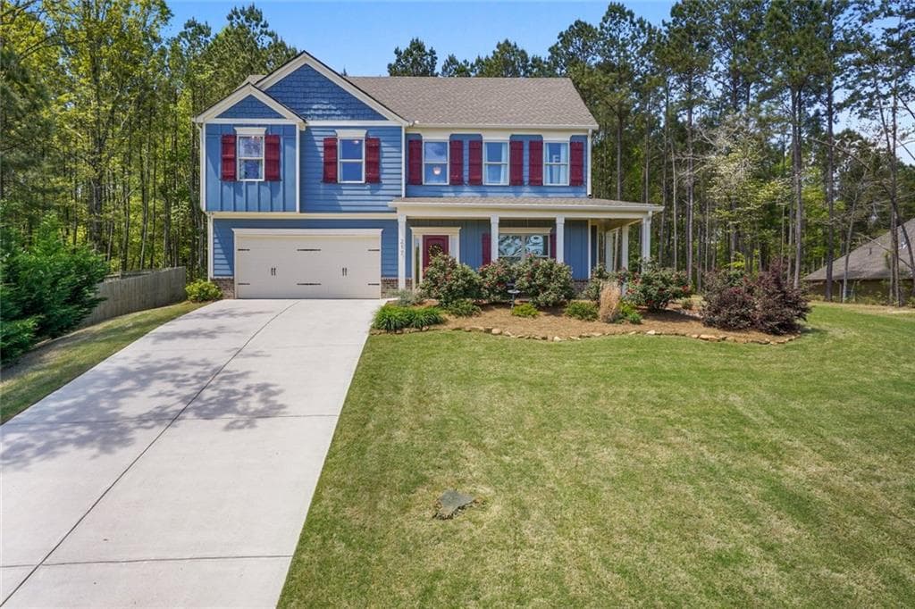 5 bedroom, 3 bathroom, 2,336 sq ft single family residence sold at 217 Woods Circle, Ball Ground, GA 30107