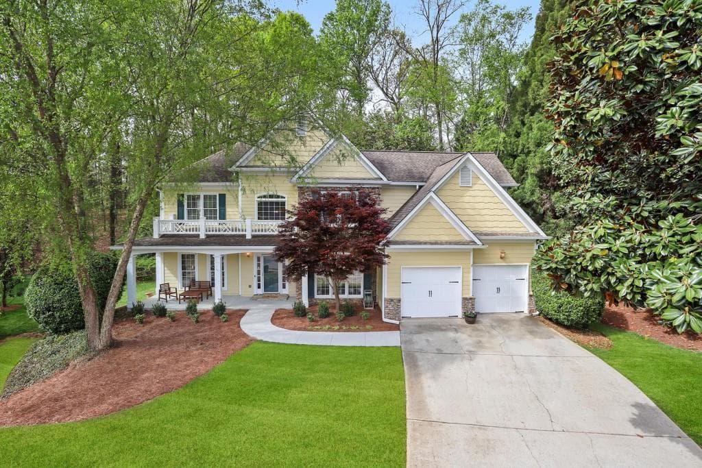 4 bedroom, 3 bathroom, 3,029 sq ft single family residence sold at 1275 Compass Pointe Crossing, Alpharetta, GA 30005