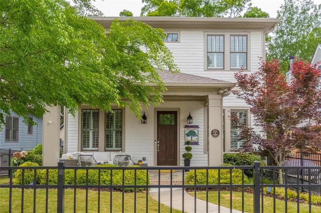 6 bedroom, 5 bathroom, 3,977 sq ft single family residence sold at 451 3rd Avenue, Decatur, GA 30030