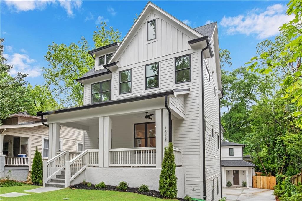 4 bedroom, 5 bathroom, 2,640 sq ft townhouse sold at 1524 Iverson Street, Atlanta, GA 30307