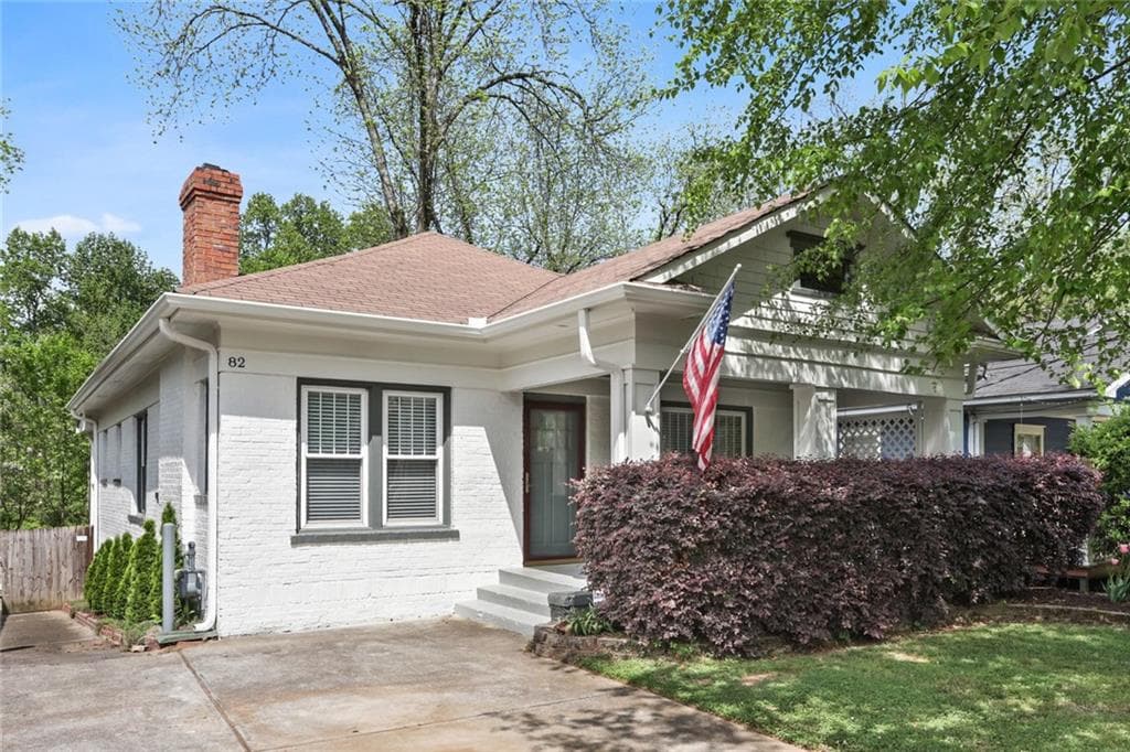 3 bedroom, 2 bathroom, 1,348 sq ft single family residence sold at 82 Warren Street, Atlanta, GA 30317