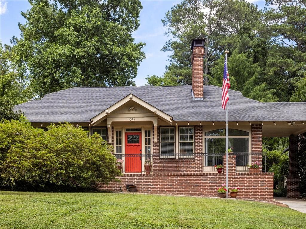 5 bedroom, 4 bathroom, 3,026 sq ft single family residence sold at 1647 N Rock Springs Road, Atlanta, GA 30324