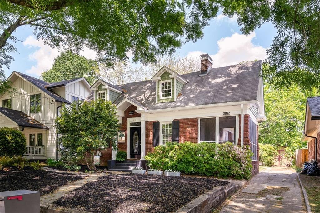 3 bedroom, 2 bathroom, 1,650 sq ft single family residence sold at 212 Cambridge Avenue, Decatur, GA 30030
