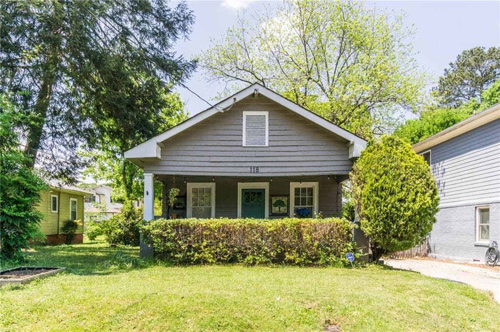 2 bedroom, 2 bathroom, 1,190 sq ft single family residence sold at 118 N 4th Avenue, Decatur, GA 30030