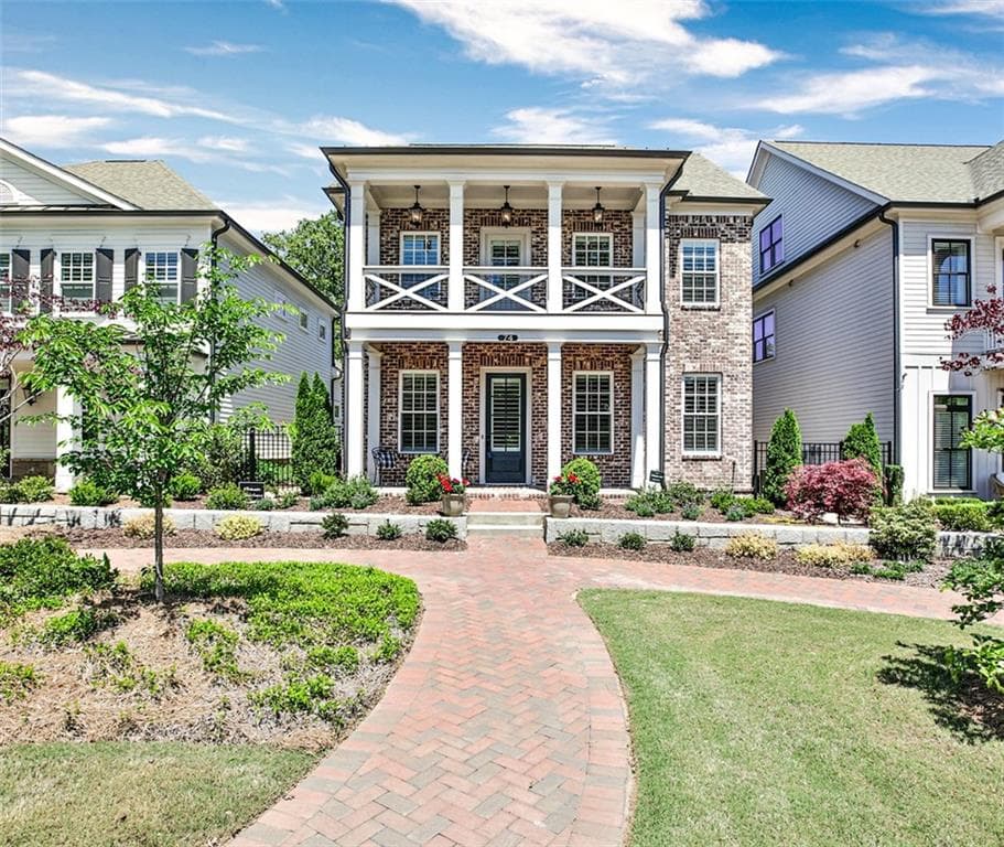 3 bedroom, 3 bathroom, 2,349 sq ft single family residence sold at 74 Academy Street, Alpharetta, GA 30009