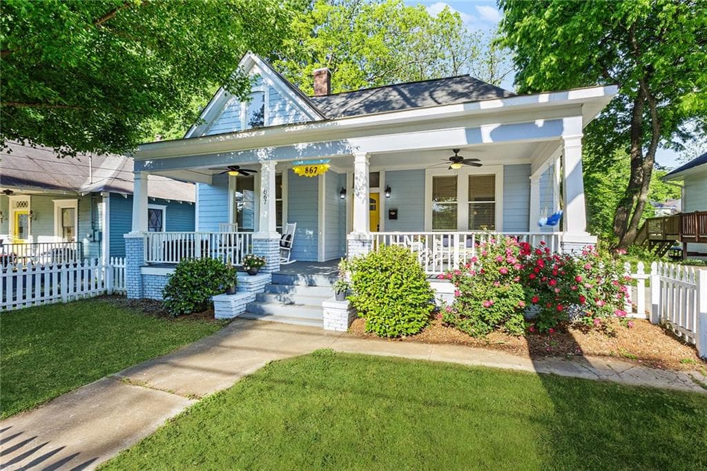 4 bedroom, 3 bathroom, 2,411 sq ft single family residence sold at 867 Cherokee Avenue, Atlanta, GA 30315