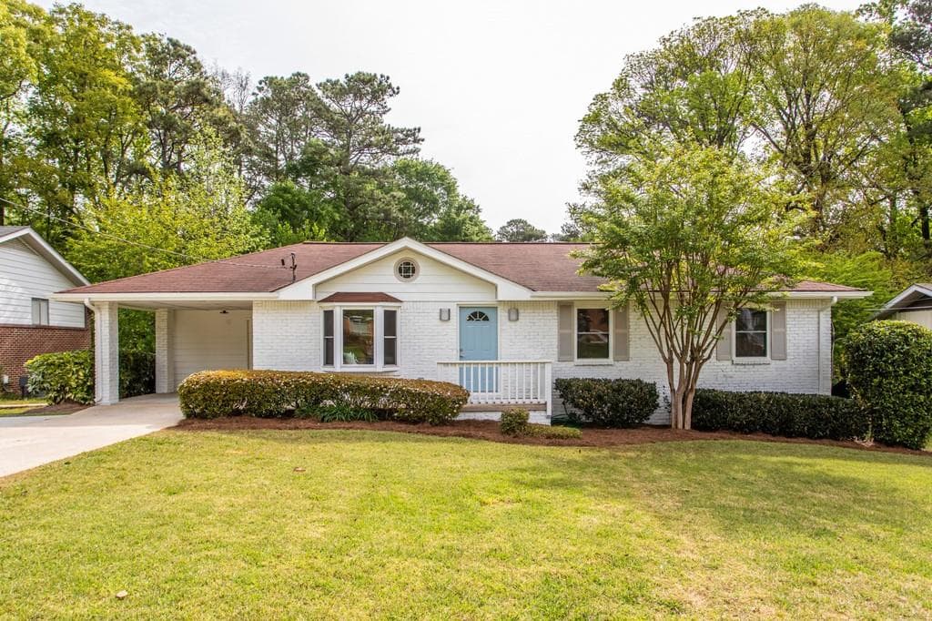 3 bedroom, 2 bathroom, 1,303 sq ft single family residence sold at 3093 Mount Olive Drive, Decatur, GA 30033