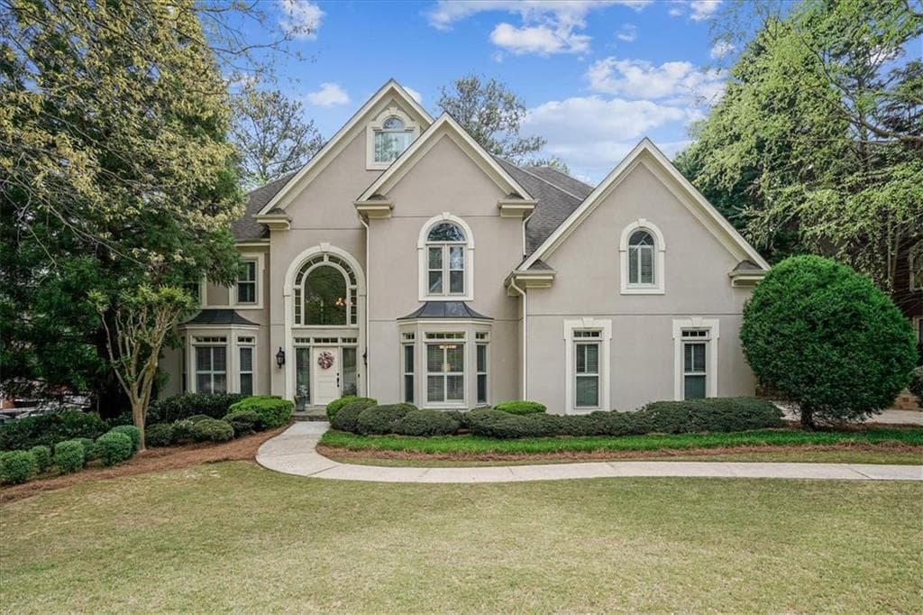 5 bedroom, 6 bathroom, 5,953 sq ft single family residence sold at 545 KEARNY Street, Alpharetta, GA 30022