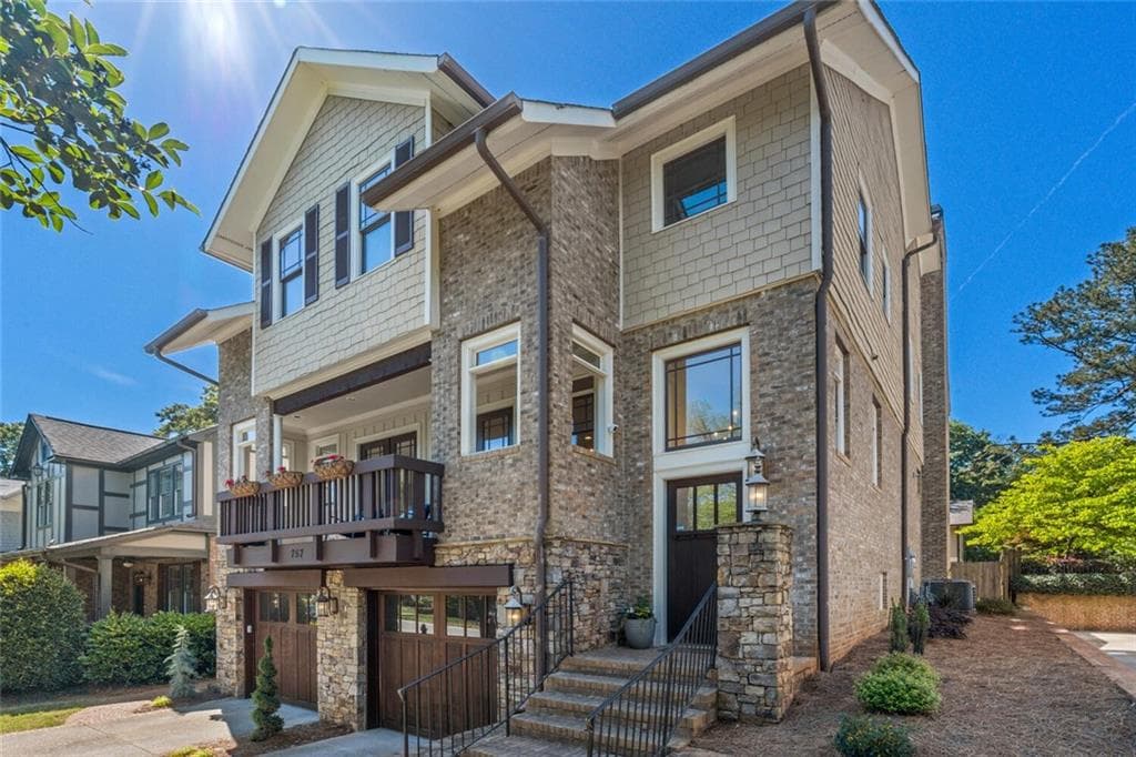 7 bedroom, 7 bathroom, 6,830 sq ft single family residence sold at 757 Drewry Street, Atlanta, GA 30306