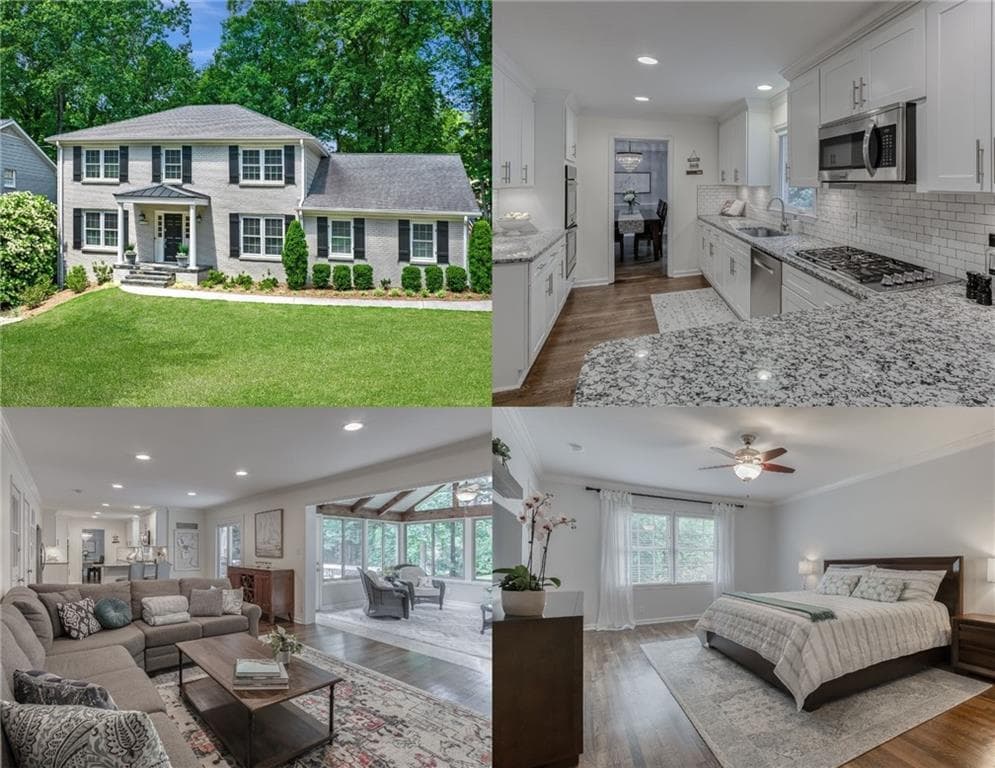 4 bedroom, 3 bathroom, 3,978 sq ft single family residence sold at 4656 Buckline Circle, Atlanta, GA 30338